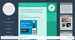 Desktop Screenshot of lsusaha.wordpress.com