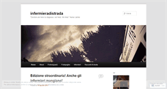 Desktop Screenshot of infermieradistrada.wordpress.com