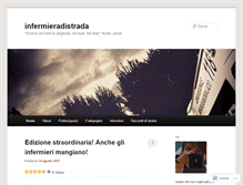 Tablet Screenshot of infermieradistrada.wordpress.com