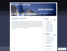 Tablet Screenshot of disteacher.wordpress.com