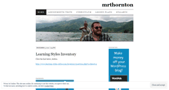 Desktop Screenshot of mrthornton.wordpress.com