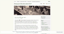 Desktop Screenshot of nicerecipes.wordpress.com