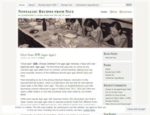 Tablet Screenshot of nicerecipes.wordpress.com