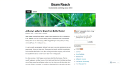 Desktop Screenshot of beamreach.wordpress.com