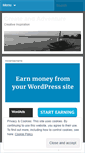 Mobile Screenshot of createandadventure.wordpress.com