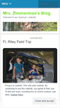 Mobile Screenshot of mrszimmerman.wordpress.com