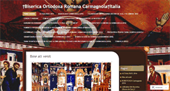 Desktop Screenshot of bisericaortodoxacarmagnola.wordpress.com