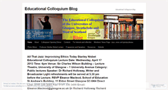 Desktop Screenshot of gswcolloquium.wordpress.com
