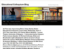 Tablet Screenshot of gswcolloquium.wordpress.com
