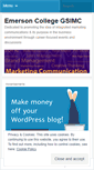 Mobile Screenshot of emersongsimc.wordpress.com
