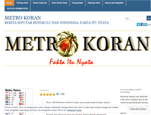 Tablet Screenshot of metrokoran.wordpress.com