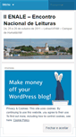 Mobile Screenshot of enale.wordpress.com