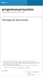 Mobile Screenshot of programasyproyectos.wordpress.com