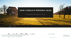 Desktop Screenshot of johntisdale.wordpress.com