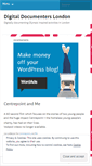 Mobile Screenshot of digitaldocumenterslondon.wordpress.com