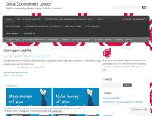 Tablet Screenshot of digitaldocumenterslondon.wordpress.com