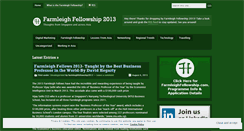 Desktop Screenshot of farmleighfellowship2012.wordpress.com