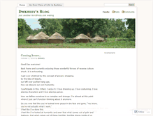 Tablet Screenshot of dmkelly.wordpress.com