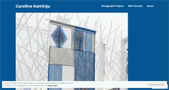 Desktop Screenshot of carolinekaminju.wordpress.com