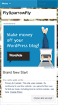 Mobile Screenshot of flysparrowfly.wordpress.com