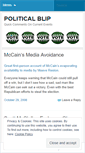 Mobile Screenshot of politicalblip.wordpress.com