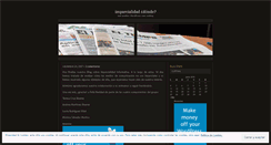 Desktop Screenshot of imparcialidadinformativa.wordpress.com