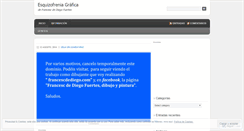 Desktop Screenshot of esquizofreniagrafica.wordpress.com