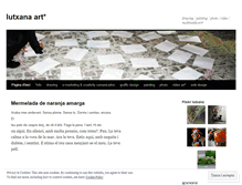 Tablet Screenshot of lutxana.wordpress.com