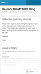 Mobile Screenshot of mgmt8620.wordpress.com