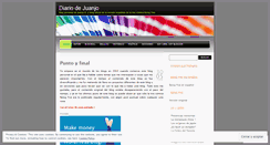 Desktop Screenshot of diariodejuanjo.wordpress.com