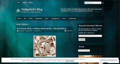 Desktop Screenshot of gottgohot.wordpress.com