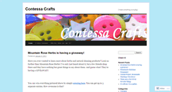 Desktop Screenshot of contessacrafts.wordpress.com
