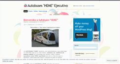 Desktop Screenshot of hemetransporte.wordpress.com