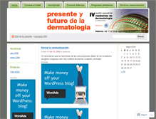 Tablet Screenshot of congresovalencia.wordpress.com