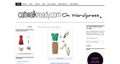 Desktop Screenshot of catwalkready.wordpress.com