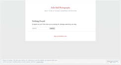Desktop Screenshot of julieballphotography.wordpress.com