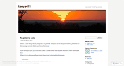 Desktop Screenshot of kenya411.wordpress.com