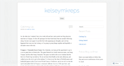 Desktop Screenshot of kelseymkreps.wordpress.com