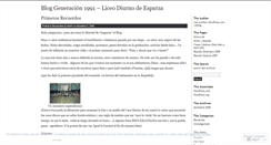 Desktop Screenshot of lde91.wordpress.com