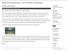 Tablet Screenshot of lde91.wordpress.com