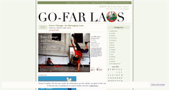 Desktop Screenshot of gofar2007.wordpress.com