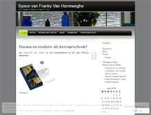 Tablet Screenshot of frankyvanherreweghe.wordpress.com