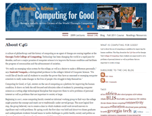 Tablet Screenshot of computingforgood.wordpress.com