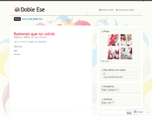 Tablet Screenshot of dobles.wordpress.com