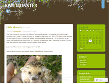 Tablet Screenshot of kiwimonsters.wordpress.com