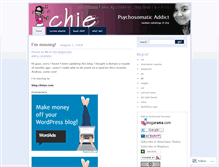 Tablet Screenshot of chieyu.wordpress.com