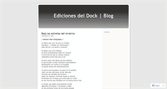 Desktop Screenshot of deldock.wordpress.com
