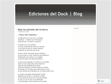 Tablet Screenshot of deldock.wordpress.com