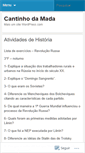 Mobile Screenshot of cantinhodamada.wordpress.com
