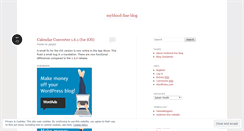 Desktop Screenshot of mybloodline.wordpress.com